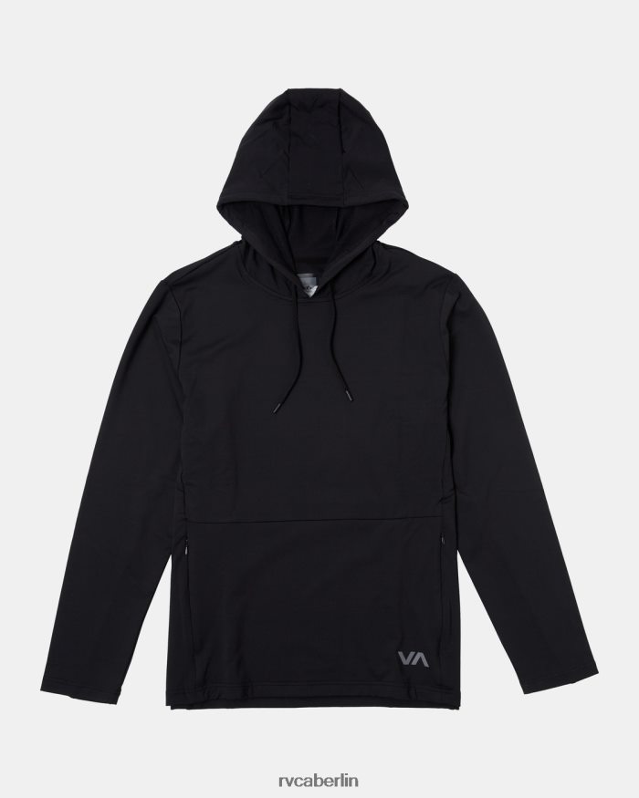 RVCA Trainer-Hoodie BF4L8X341 Kleidung Schwarz Männer