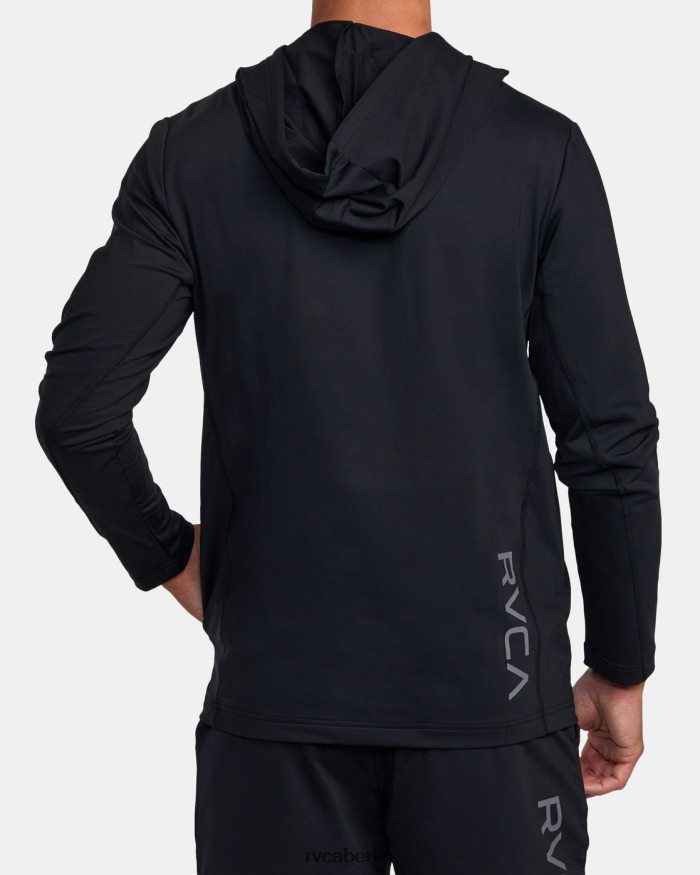 RVCA Trainer-Hoodie BF4L8X341 Kleidung Schwarz Männer