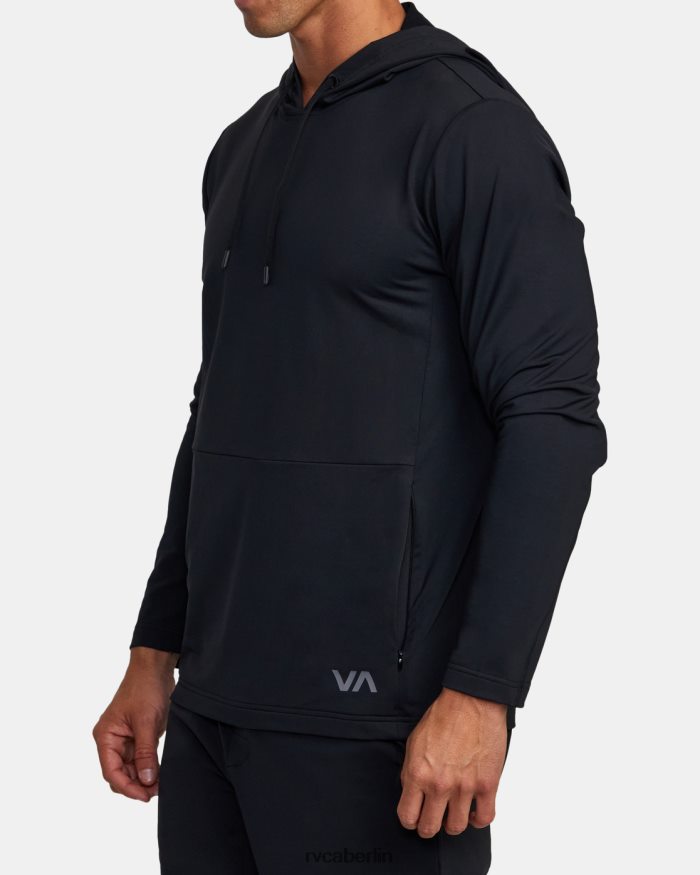RVCA Trainer-Hoodie BF4L8X341 Kleidung Schwarz Männer