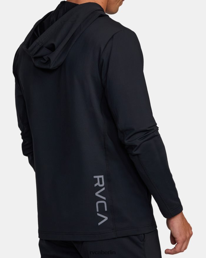 RVCA Trainer-Hoodie BF4L8X341 Kleidung Schwarz Männer