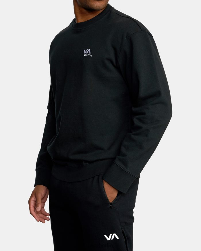 RVCA Va Essential-Sweatshirt mit Rundhalsausschnitt BF4L8X969 Kleidung Schwarz Männer