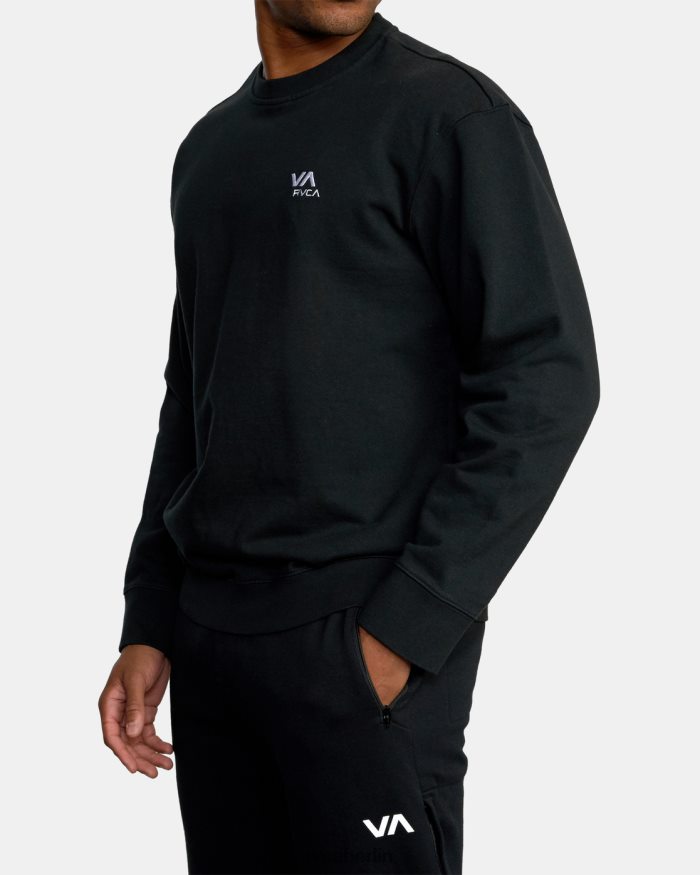 RVCA Va Essential-Sweatshirt mit Rundhalsausschnitt BF4L8X969 Kleidung Schwarz Männer