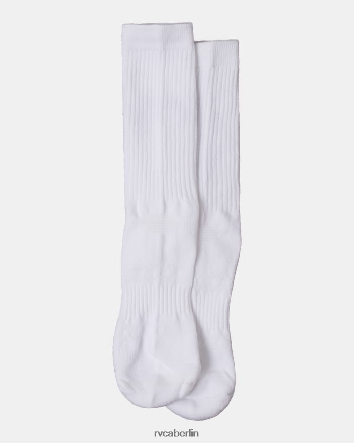 RVCA 2er-Pack Sport-Crew-Socken mit Belüftungskissen BF4L8X692 Zubehör Weiß unisex