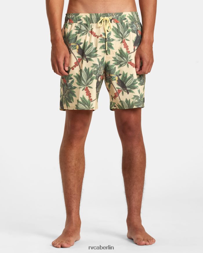 RVCA Barnes Boardshorts mit elastischem Bund 17 BF4L8X198 Böden Banane unisex