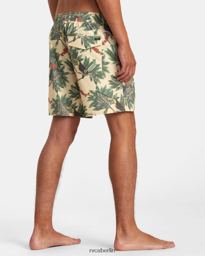 RVCA Barnes Boardshorts mit elastischem Bund 17 BF4L8X198 Böden Banane unisex