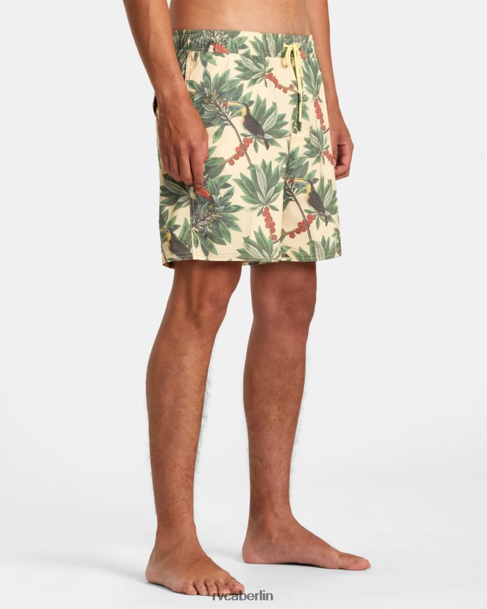 RVCA Barnes Boardshorts mit elastischem Bund 17 BF4L8X198 Böden Banane unisex