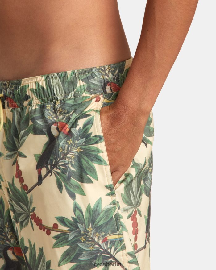 RVCA Barnes Boardshorts mit elastischem Bund 17 BF4L8X198 Böden Banane unisex