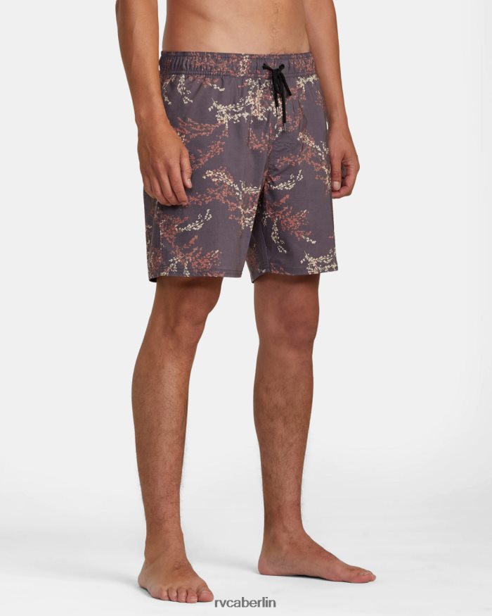 RVCA Barnes Boardshorts mit elastischem Bund 17 BF4L8X357 Böden Dunkelviolett unisex