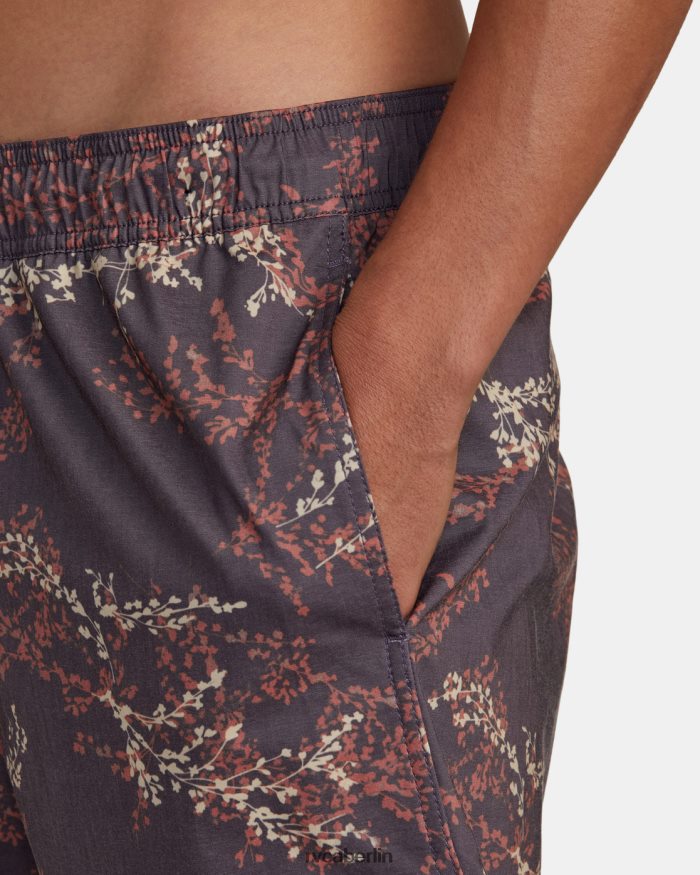 RVCA Barnes Boardshorts mit elastischem Bund 17 BF4L8X357 Böden Dunkelviolett unisex