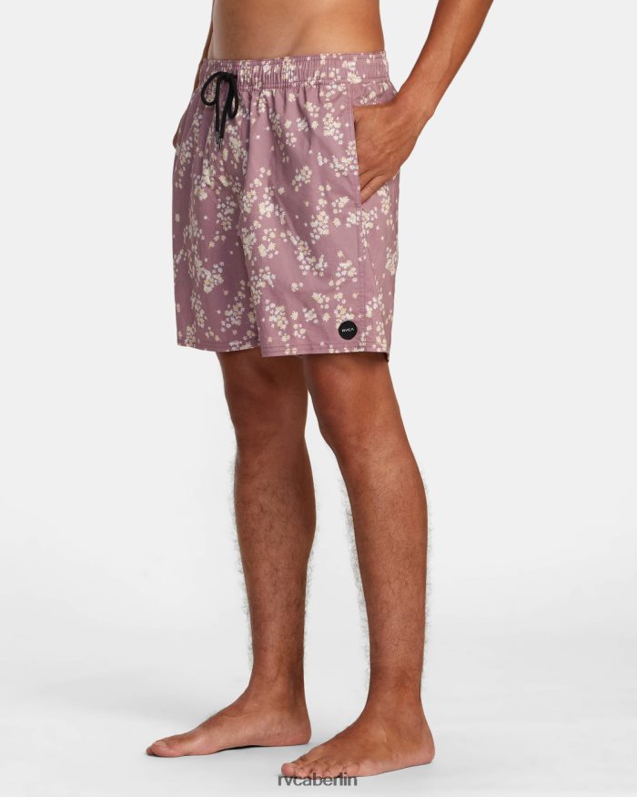 RVCA Barnes Boardshorts mit elastischem Bund 17 BF4L8X481 Böden Lavendel unisex