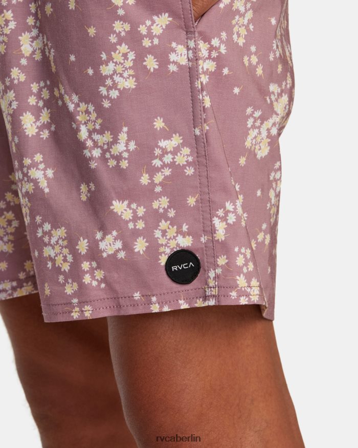 RVCA Barnes Boardshorts mit elastischem Bund 17 BF4L8X481 Böden Lavendel unisex