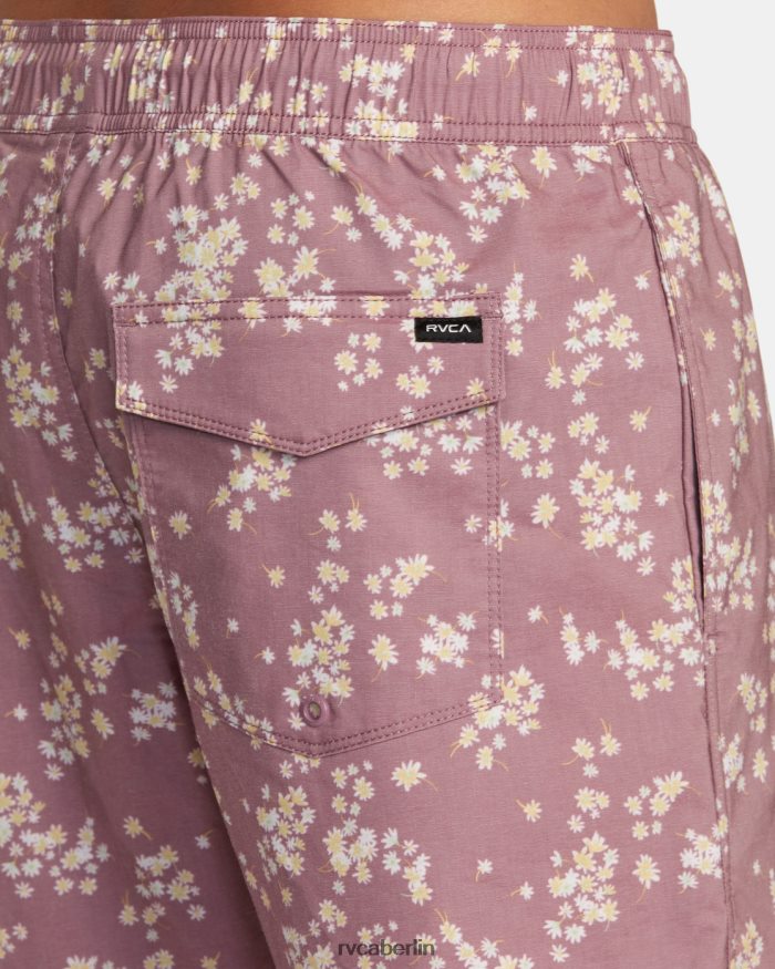RVCA Barnes Boardshorts mit elastischem Bund 17 BF4L8X481 Böden Lavendel unisex