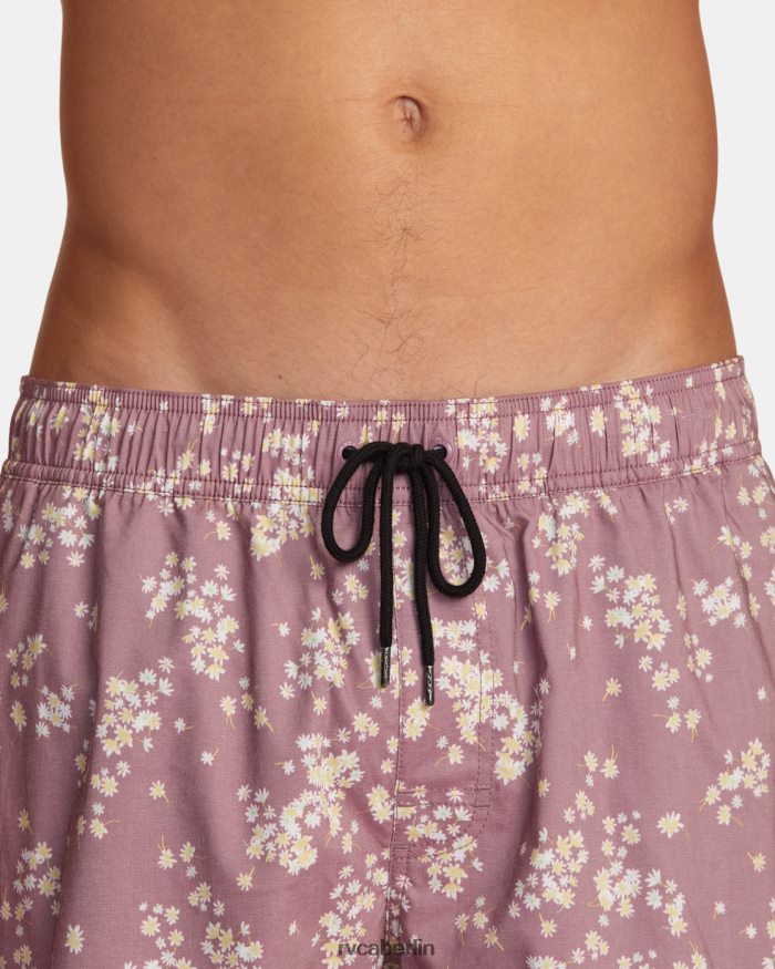 RVCA Barnes Boardshorts mit elastischem Bund 17 BF4L8X481 Böden Lavendel unisex