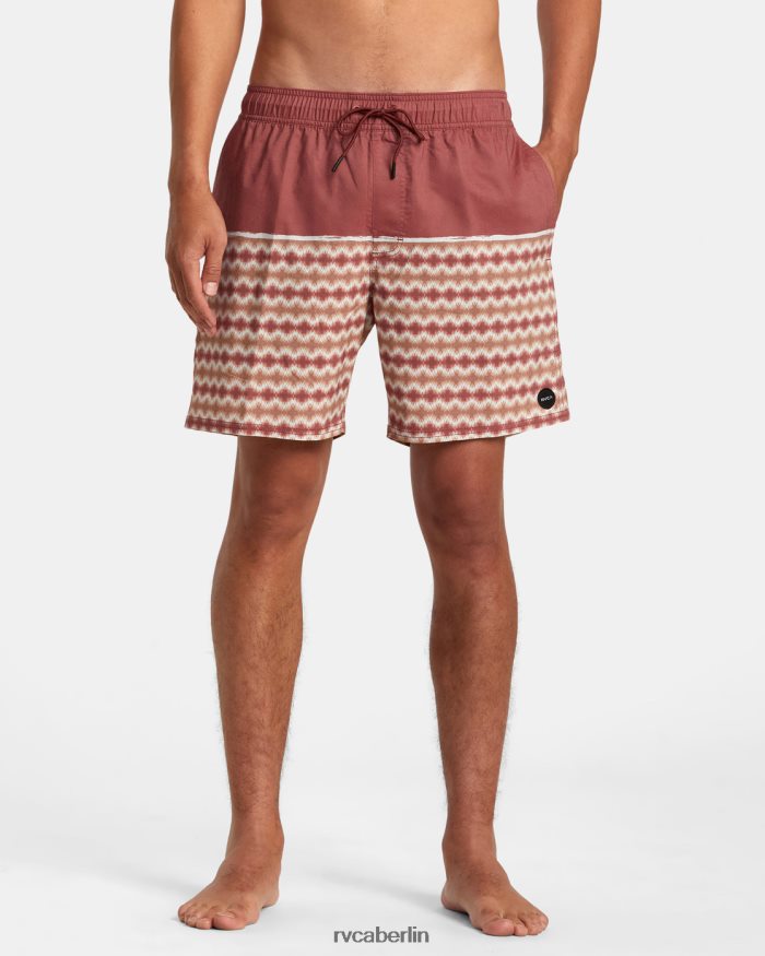RVCA County Boardshorts mit elastischem Bund 17 BF4L8X54 Böden Zinnober unisex