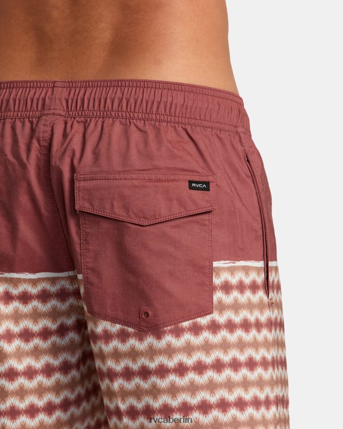 RVCA County Boardshorts mit elastischem Bund 17 BF4L8X54 Böden Zinnober unisex