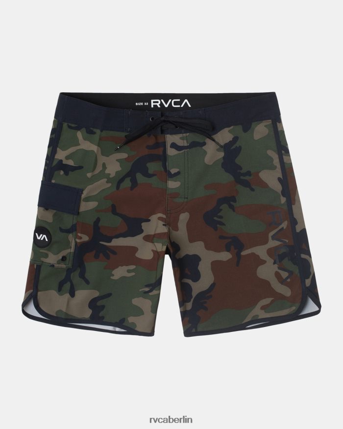 RVCA Eastern Boardshorts 18 BF4L8X592 Böden Waldtarn unisex