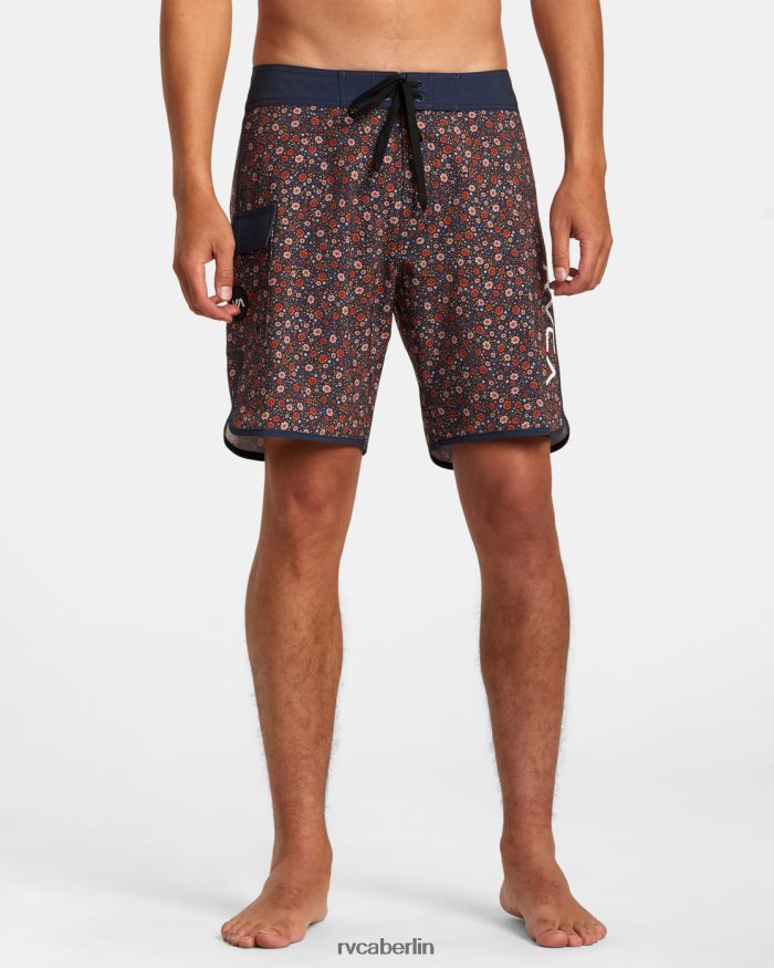 RVCA Eastern Boardshorts 18 BF4L8X59 Böden stimmungsvolles Blau unisex