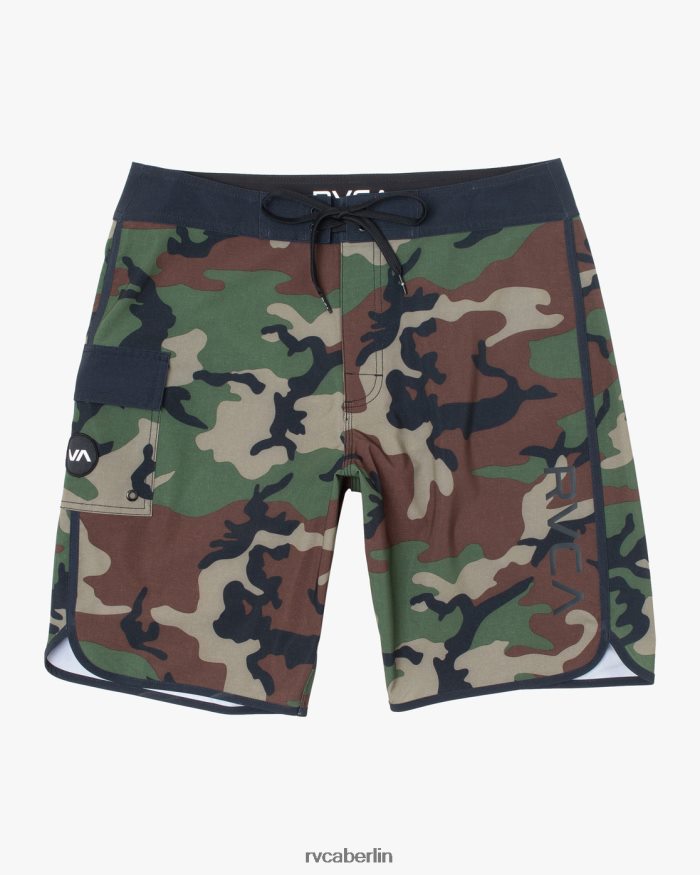 RVCA Eastern Boardshorts 20 BF4L8X611 Böden Waldtarn unisex