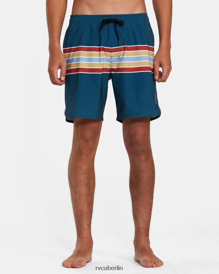 RVCA Eastern Boardshorts mit elastischem Bund 17 BF4L8X1019 Böden Entenblau unisex
