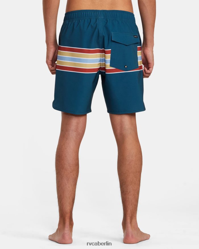 RVCA Eastern Boardshorts mit elastischem Bund 17 BF4L8X1019 Böden Entenblau unisex