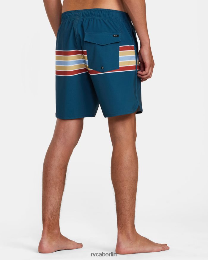 RVCA Eastern Boardshorts mit elastischem Bund 17 BF4L8X1019 Böden Entenblau unisex