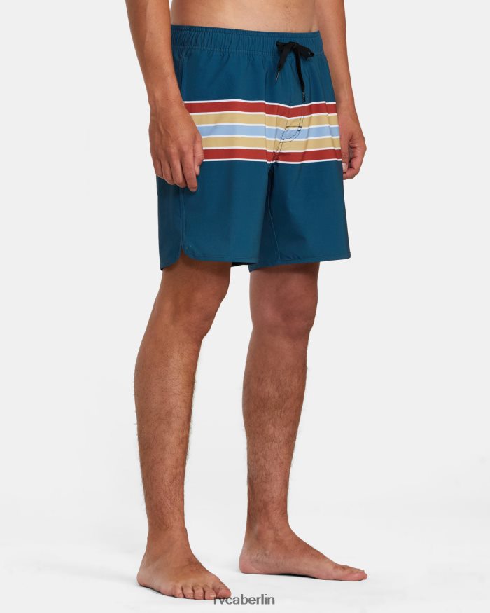 RVCA Eastern Boardshorts mit elastischem Bund 17 BF4L8X1019 Böden Entenblau unisex