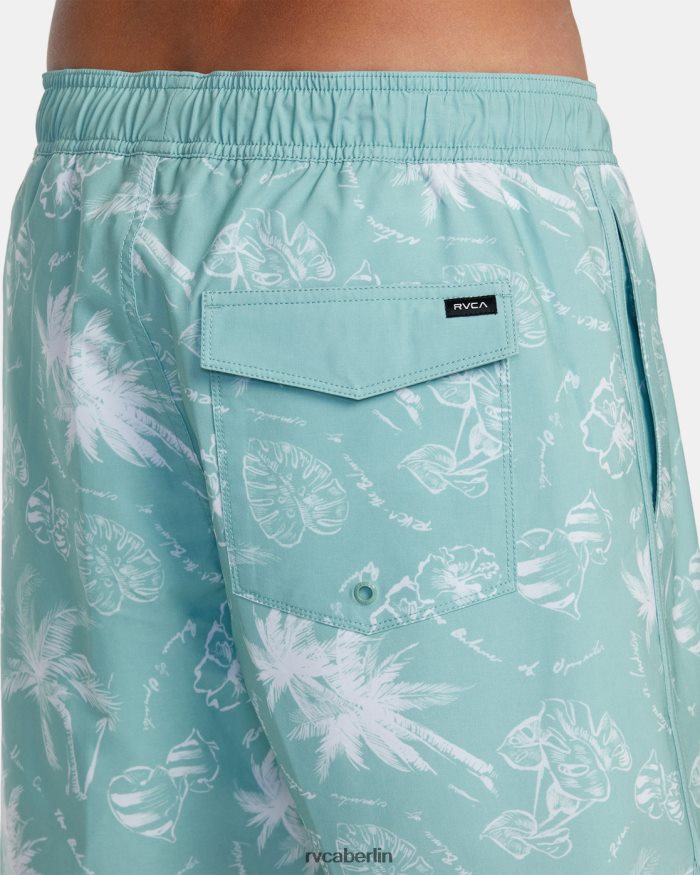 RVCA Eastern Boardshorts mit elastischem Bund 17 BF4L8X298 Böden heller Spinat unisex