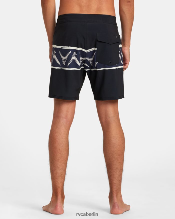 RVCA Hawaii-Legende und Mana-Boardshorts 18 BF4L8X189 Böden Schwarz unisex