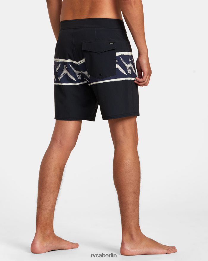 RVCA Hawaii-Legende und Mana-Boardshorts 18 BF4L8X189 Böden Schwarz unisex