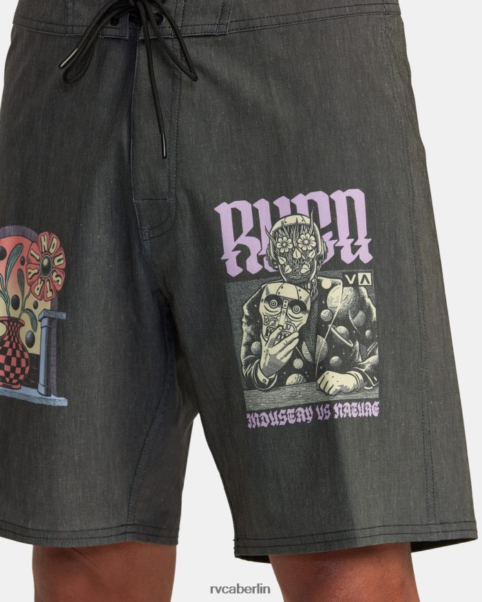 RVCA Martin Anders Boardshorts 18 BF4L8X231 Böden Schwarz unisex