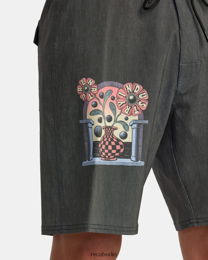 RVCA Martin Anders Boardshorts 18 BF4L8X231 Böden Schwarz unisex