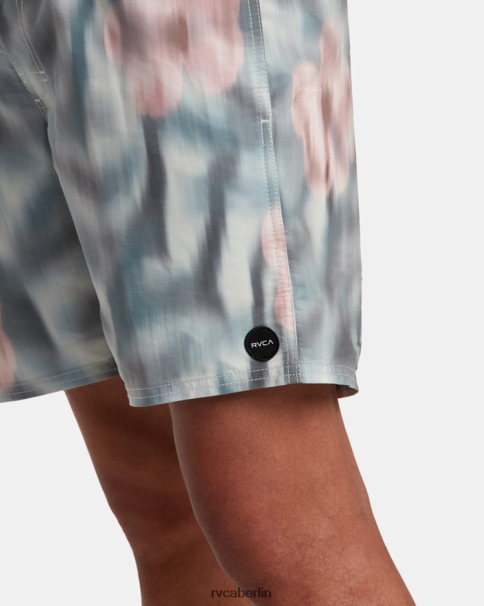 RVCA Perry 17 Boardshorts mit elastischem Bund BF4L8X209 Böden bleichen unisex