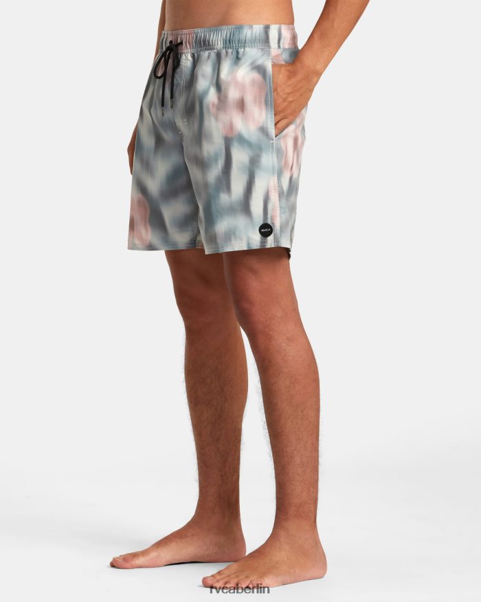 RVCA Perry 17 Boardshorts mit elastischem Bund BF4L8X209 Böden bleichen unisex