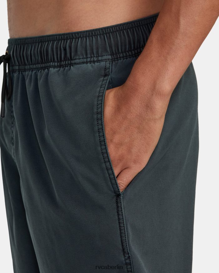 RVCA Va Pigment Boardshorts mit elastischem Bund 17 BF4L8X744 Böden Schwarz unisex