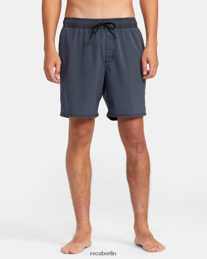RVCA Va Pigment Boardshorts mit elastischem Bund 17 BF4L8X757 Böden neue Marine unisex