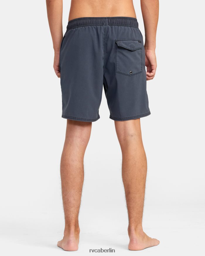 RVCA Va Pigment Boardshorts mit elastischem Bund 17 BF4L8X757 Böden neue Marine unisex