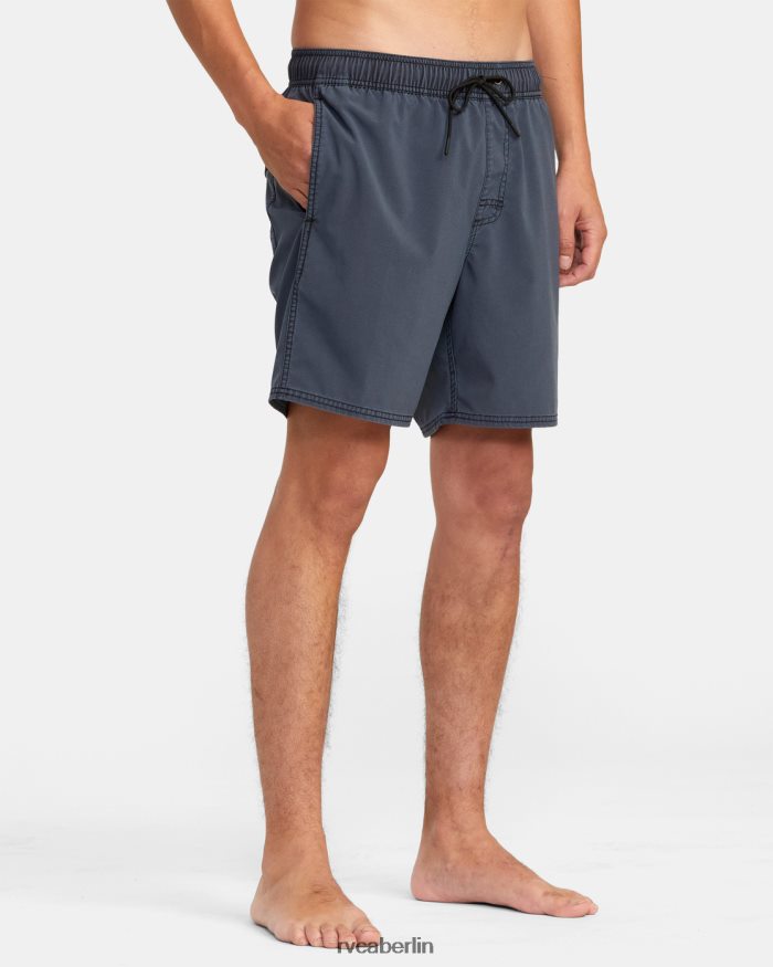 RVCA Va Pigment Boardshorts mit elastischem Bund 17 BF4L8X757 Böden neue Marine unisex