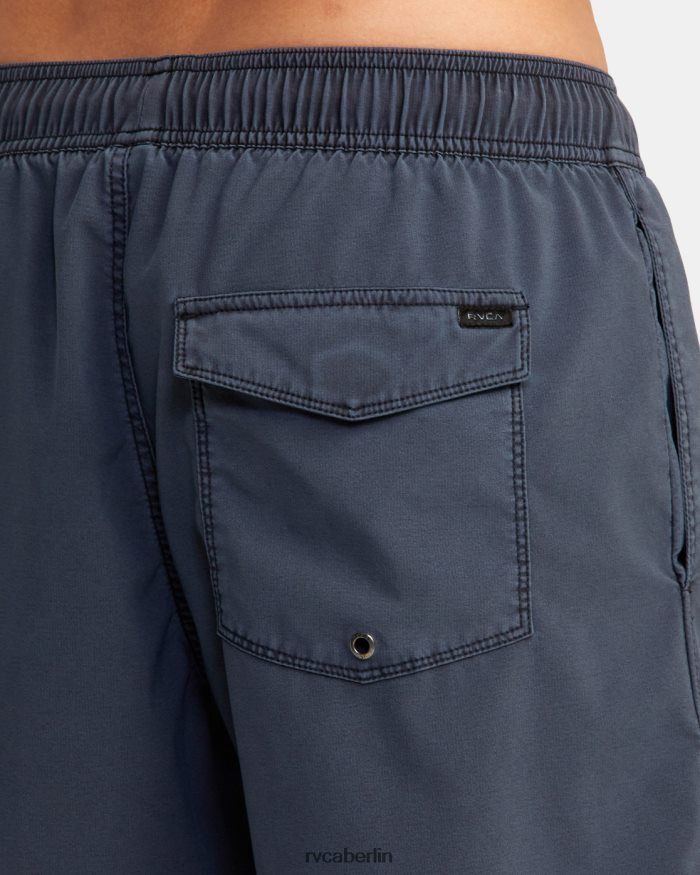 RVCA Va Pigment Boardshorts mit elastischem Bund 17 BF4L8X757 Böden neue Marine unisex