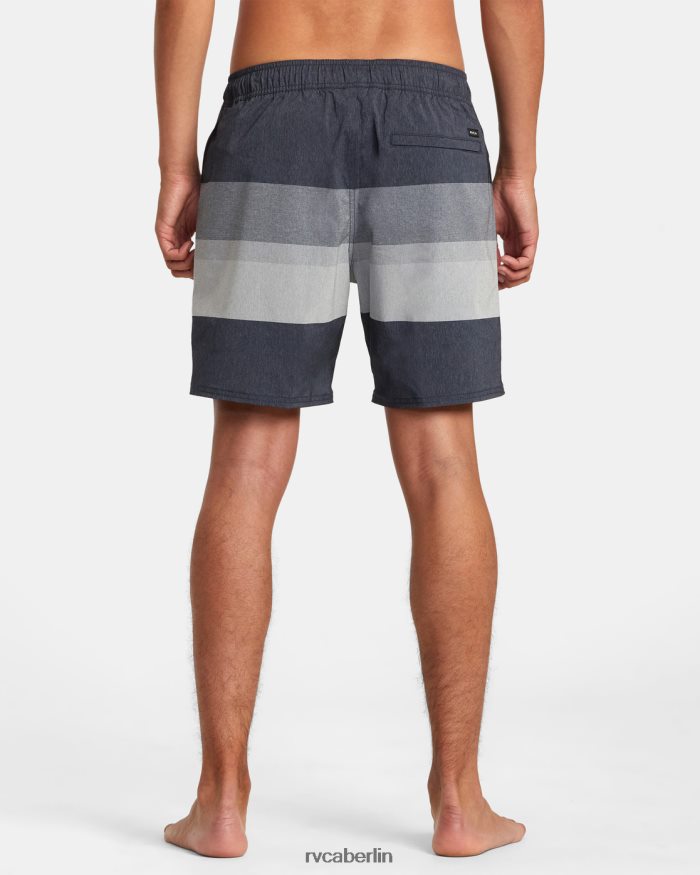 RVCA Westport Yarndye Boardshorts mit elastischem Bund 17 BF4L8X39 Böden stimmungsvolles Blau unisex