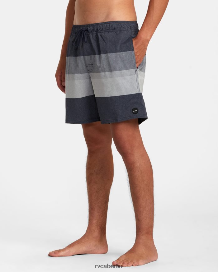 RVCA Westport Yarndye Boardshorts mit elastischem Bund 17 BF4L8X39 Böden stimmungsvolles Blau unisex