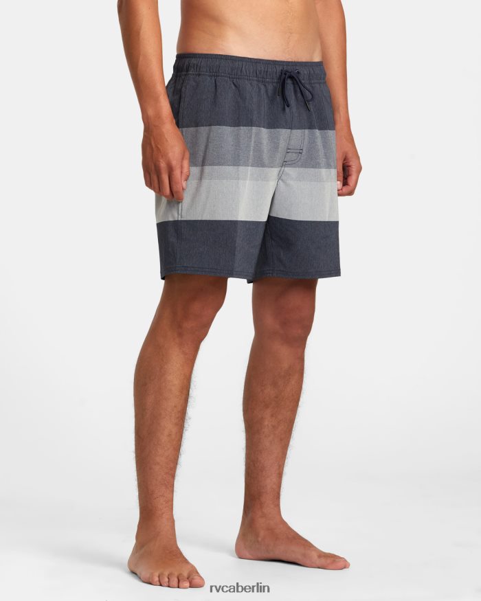 RVCA Westport Yarndye Boardshorts mit elastischem Bund 17 BF4L8X39 Böden stimmungsvolles Blau unisex
