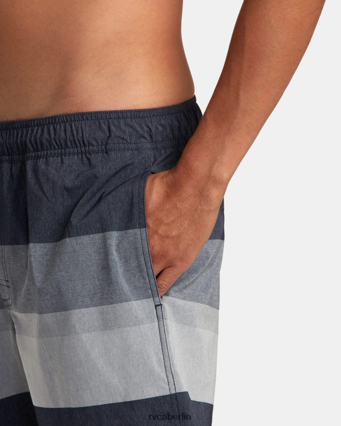 RVCA Westport Yarndye Boardshorts mit elastischem Bund 17 BF4L8X39 Böden stimmungsvolles Blau unisex