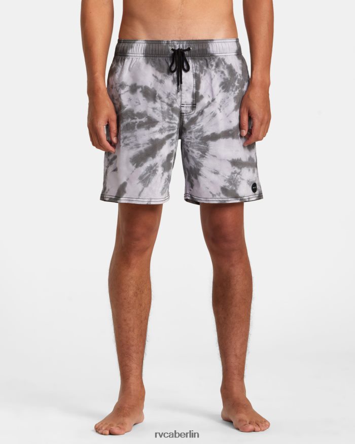 RVCA manischer elastischer Bund BF4L8X819 Böden Schwarz unisex