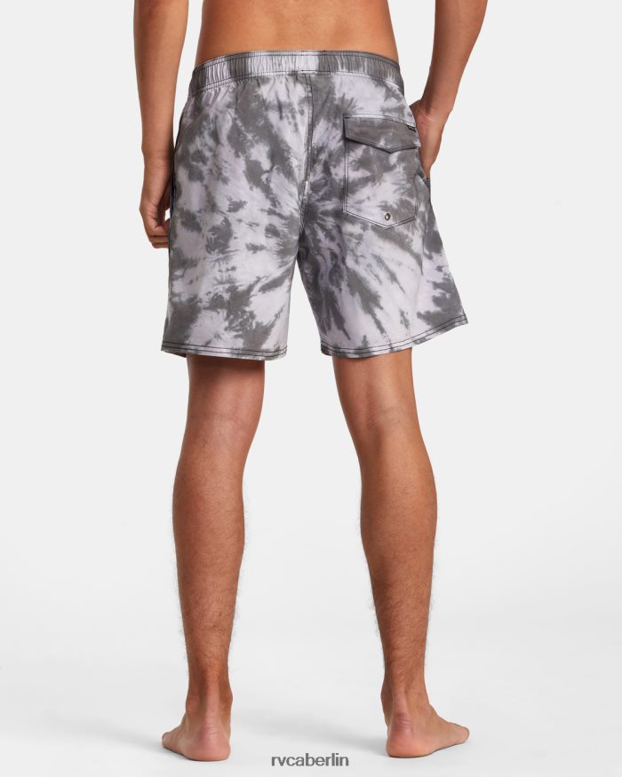 RVCA manischer elastischer Bund BF4L8X819 Böden Schwarz unisex