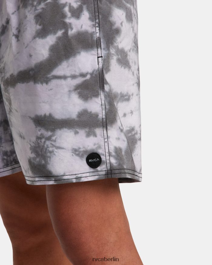 RVCA manischer elastischer Bund BF4L8X819 Böden Schwarz unisex