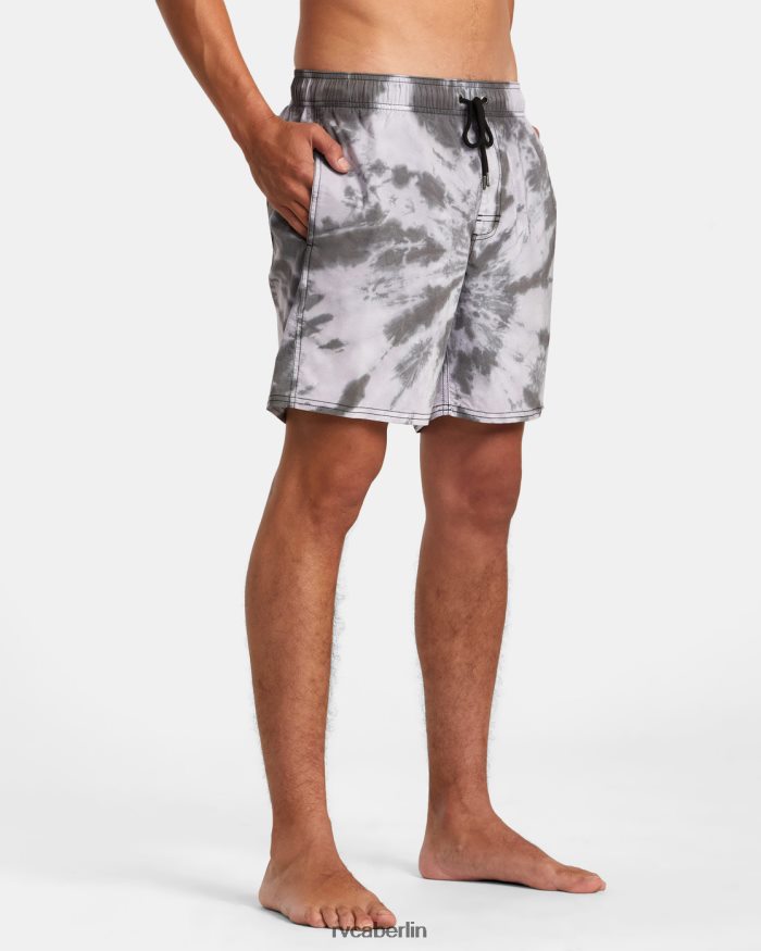 RVCA manischer elastischer Bund BF4L8X819 Böden Schwarz unisex