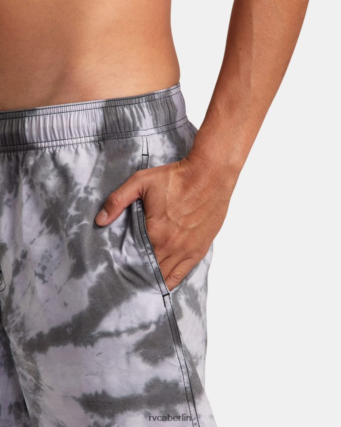 RVCA manischer elastischer Bund BF4L8X819 Böden Schwarz unisex