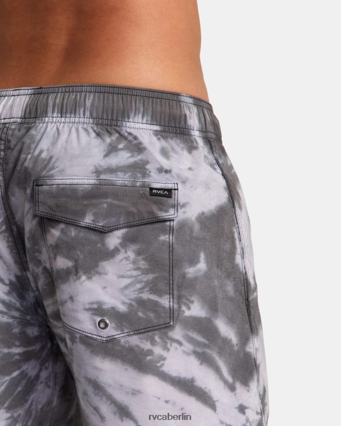 RVCA manischer elastischer Bund BF4L8X819 Böden Schwarz unisex