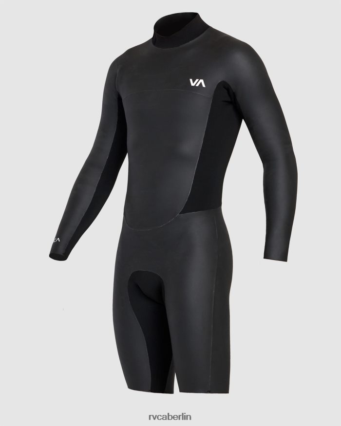 RVCA 2/2 Balance Smoothie Langarm-Springsuit BF4L8X637 Kleidung Schwarz unisex