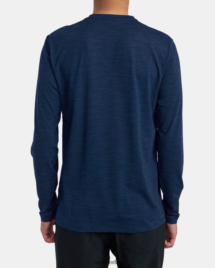RVCA Langarm-Rashguard BF4L8X633 Kleidung Marineblau unisex